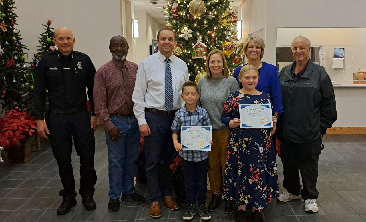 Mayor's Youth Award Recipients December 2025